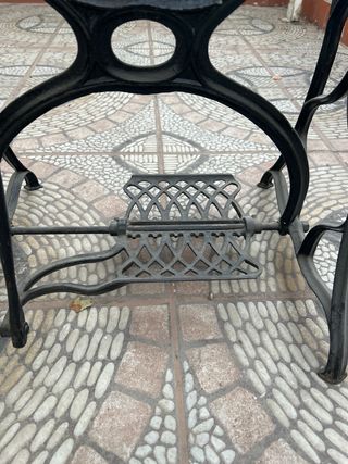 Máquina de coser antigua