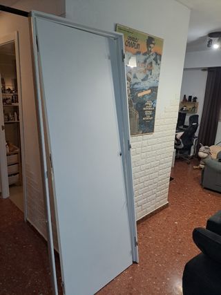 Puerta blanca nueva Leroy Merlín