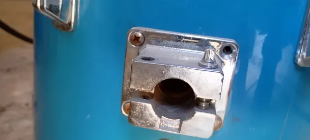 2 Tom de Batería Azul