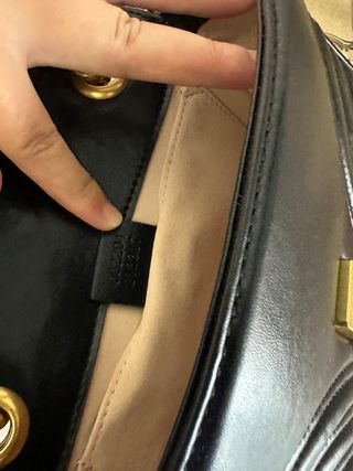 Gucci Negro Marmont 22cm