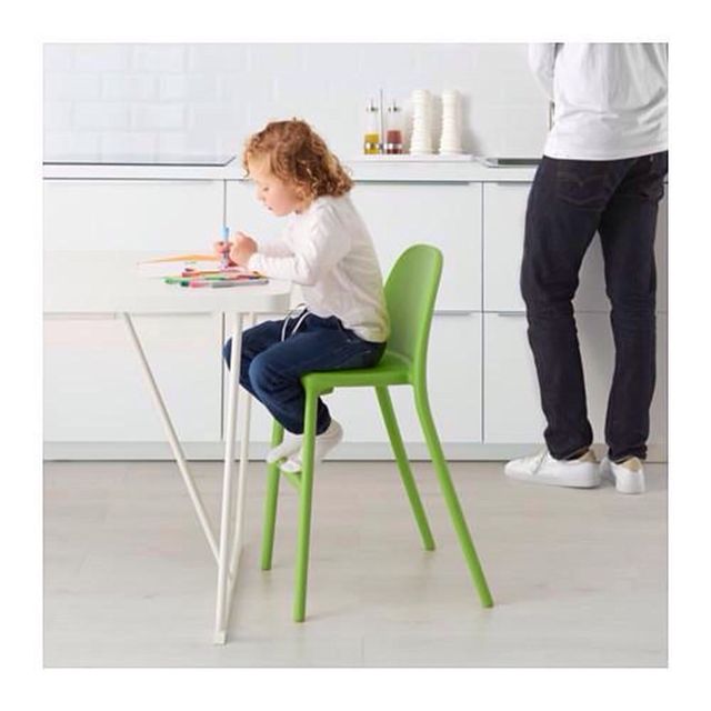 Silla alta Ikea URBAN verde