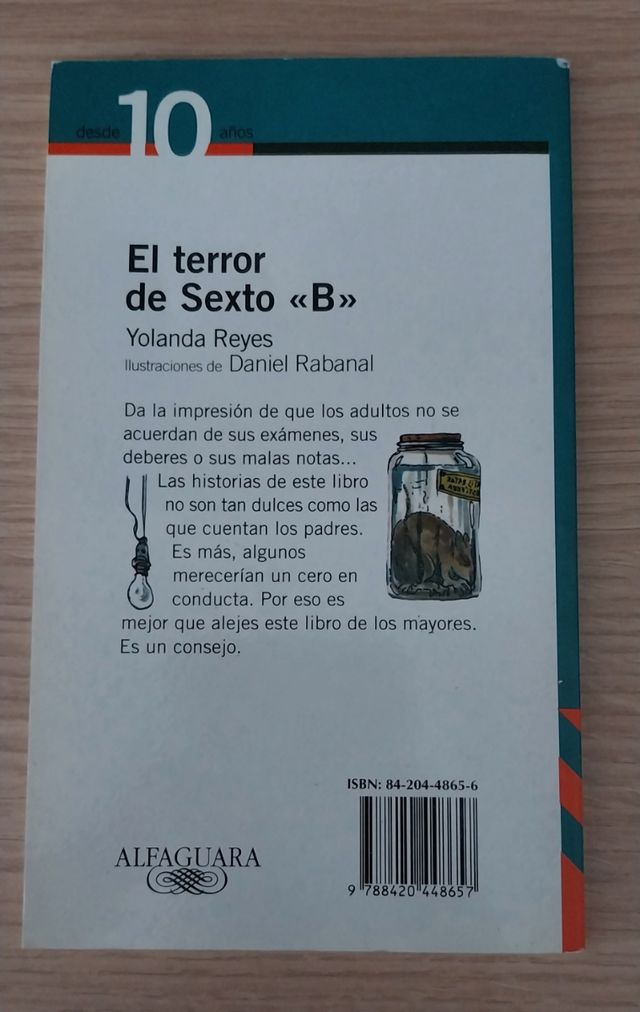 EL TERROR DE 6º B (Spanish Edition)