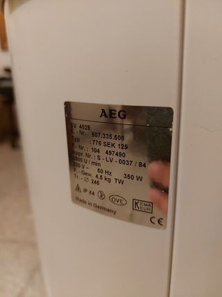 Secadora portátil AEG
