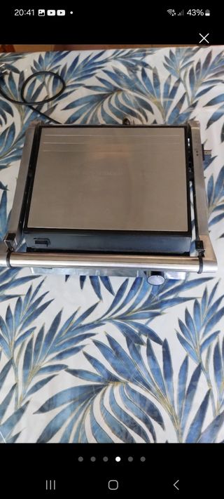 Plancha de cocina doble