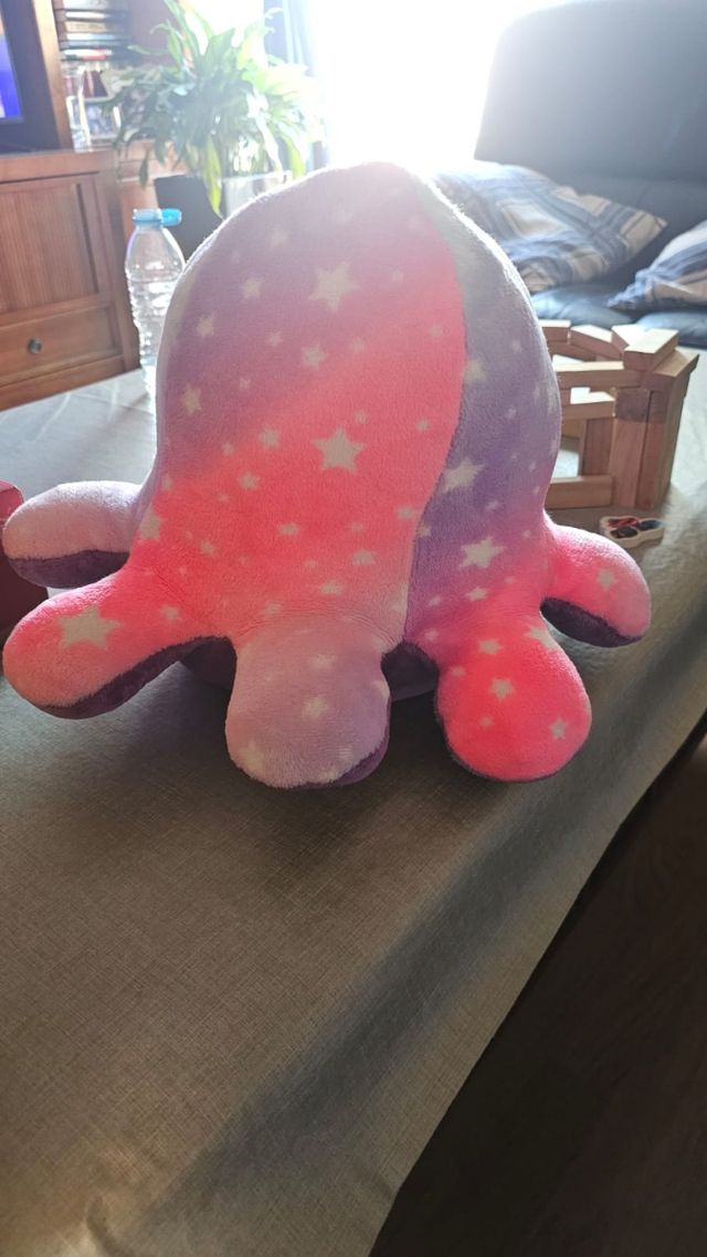Peluche Pulpo Reversible 20cm
