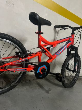 Bicicleta niño Spitz doble suspensión
