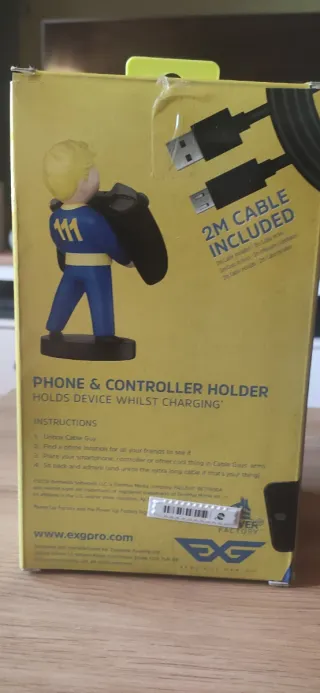 Sujeta mando cable Guy  Fallout Vault Boy