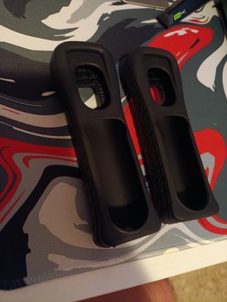Fundas para mando Wii (Negro)