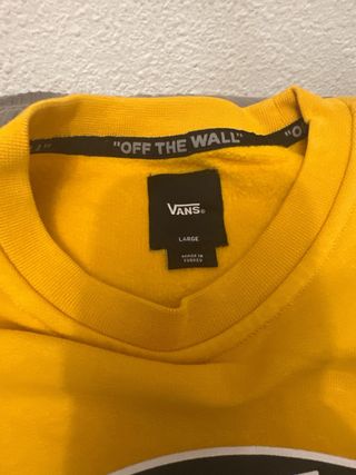 Sudadera Vans Off The Wall Amarilla