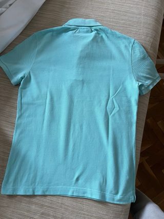 Polo Lacoste Turquesa Talla M