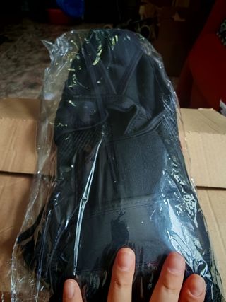 Faja Soporte Levantamiento Peso XL Negra