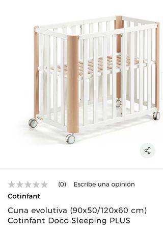 Cuna evolutiva Cotinfant Doco Sleeping PLUS
