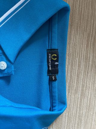 Polo Fred Perry Hombre Talla S Azul