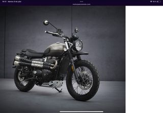 Triumph Street Scrambler Sandstorm Edición Limitad