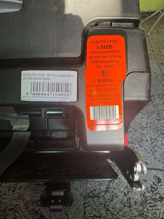 Silla coche Britax Römer