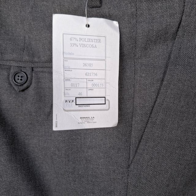 Pantalón BOYLSTON Gris Talla M