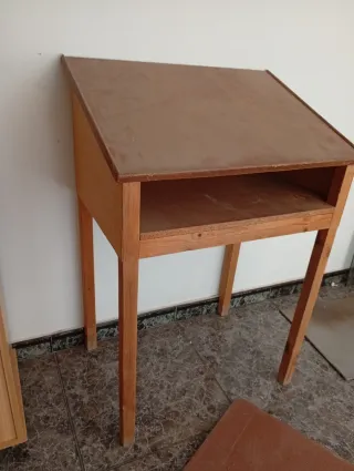 Mesa de dibujo de madera