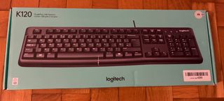 Teclado Logitech K120 Negro Nuevo