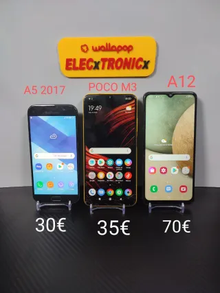 Samsung A5 2017, Poco M3, A12 - Lote o Individual