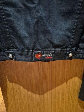 Cazadora vaquera negra Inside talla L