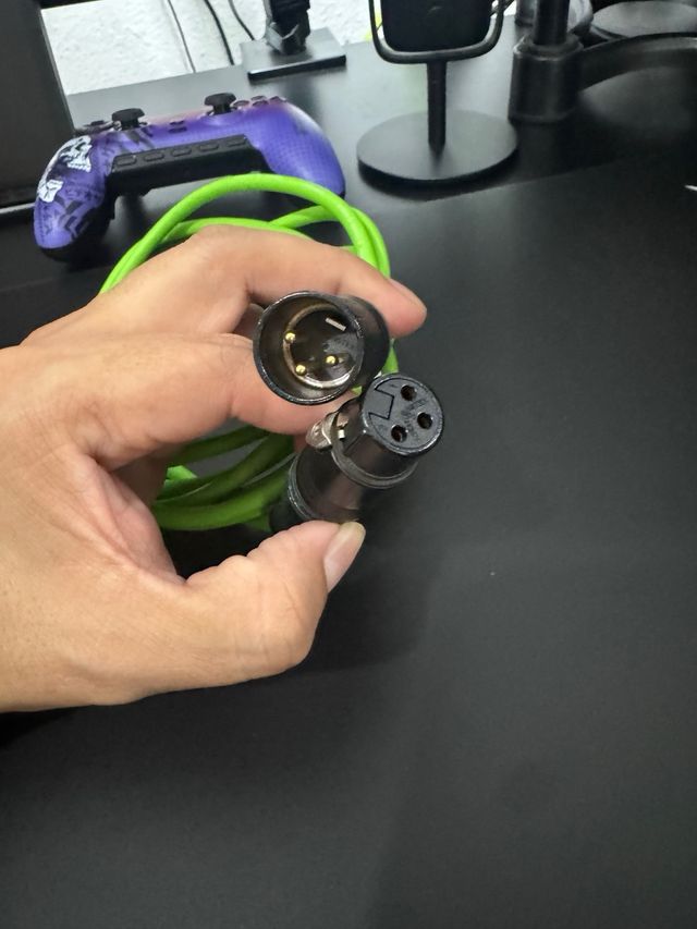 Cable Rode XLR-3 Verde