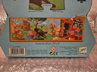 Puzzle Djeco Los Tres Cerditos 24 piezas