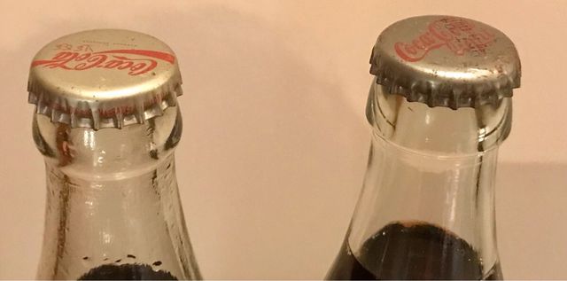 Bottiglie di Coca Cola provenienti da diversi paesi