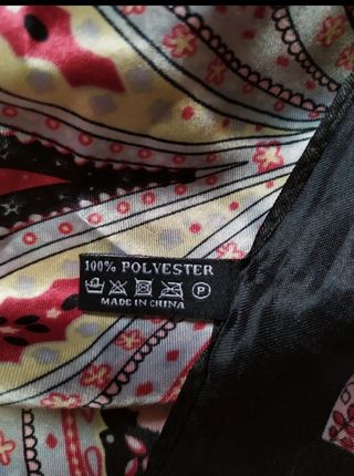 Foulard Solo Soprani vintage anni 80-90,88x88 cm