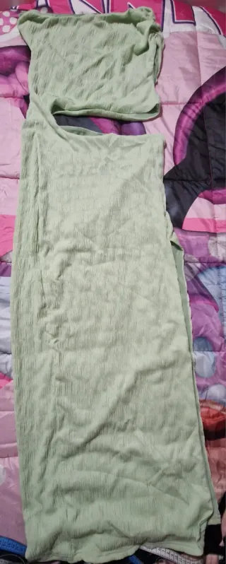 Abito donna elegante verde