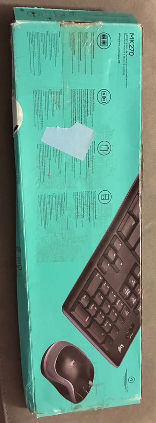 Logitech MK270 Teclado y Ratón Inalámbricos