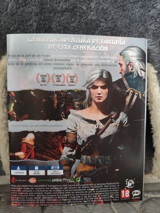 Funda The Witcher 3 PS5/PS4/Xbox/Switch