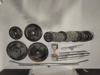 Conjunto de pesas Domyos