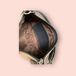 Bolso Coach Beige y Negro