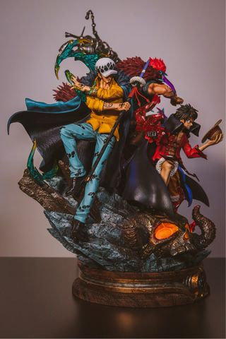 Figura LX STUDIO Luffy Law Kid