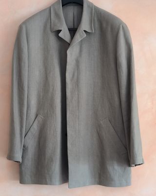 Americana Caramelo Caballero Gris