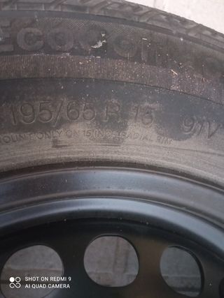 Rueda de repuesto 195/65/15
Nueva a estrenar 
