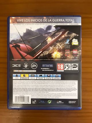 Battlefield 1 PS4 (PlayStation 4)