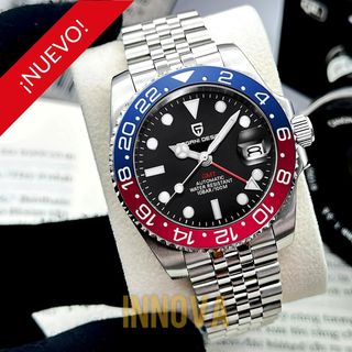 Pagani Design Pepsi GMT Reloj hombre Automático
