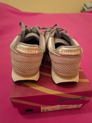 Saucony Shadow Donna Tg 40 Beige/Grigio