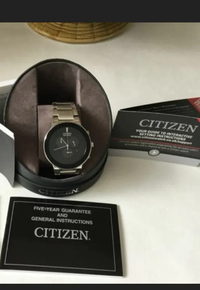 Citizen Axiom Eco-Drive. Batería recién cambiada.