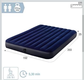 Colchón Inflable Intex Classic Downy 25cm