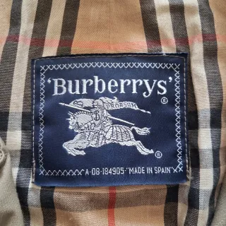 Gabardina Burberrys trench Vintage Años 80