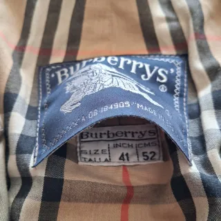 Gabardina Burberrys trench Vintage Años 80