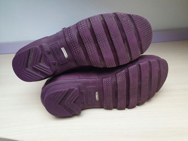 Botas Hunter Moradas Originales