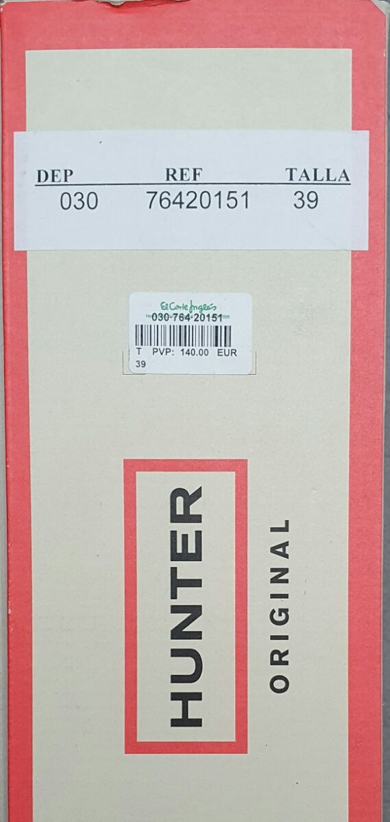 Botas Hunter Moradas Originales