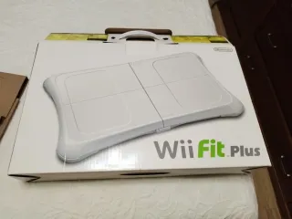 Wii con tabla para hacer deporte