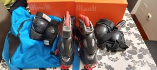 Kit Patinaje Oxelo con Protecciones y Mochila