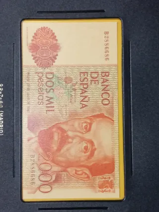 Álbum de billetes Juan Carlos I