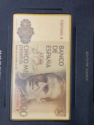 Álbum de billetes Juan Carlos I