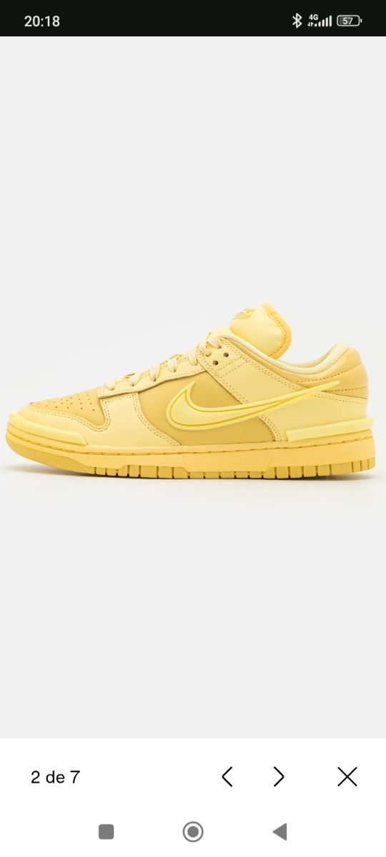 Zapatillas Nike Dunk Low Amarillas
